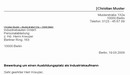 Design f�r Bewerbungen