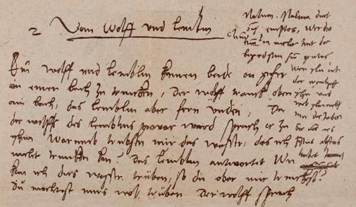 Martin Luther - Fabel