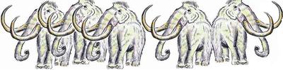 Das Mammut Wichtig Für Menschen Der Altsteinzeit